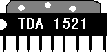 TDA1521外形图