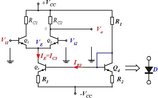 差分放大器（差动放大器）电路原理