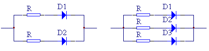 半波整流；全波整流；桥式整流
