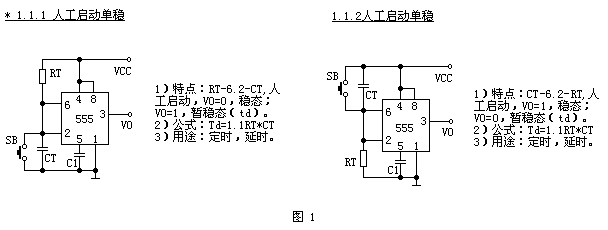 555时基集成电路应用电路