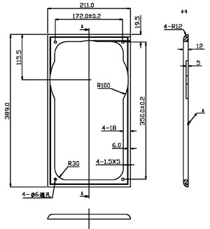 惠威 swans m1.2 音箱图纸