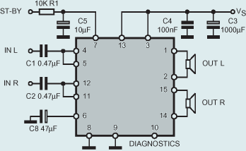 tda7375典型应用电路