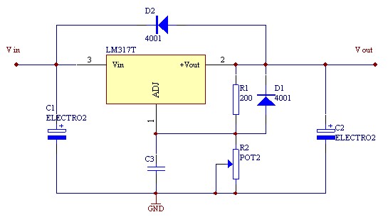 LM317典型应用电路