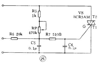 双向晶闸管交流调压电路分析