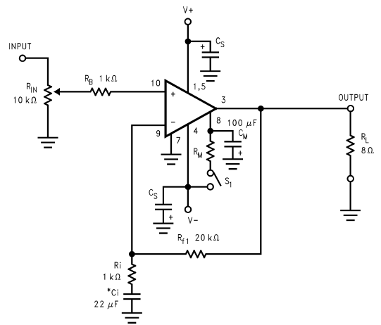 LM3886功放集成电路简介