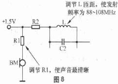 简单的调频无线话筒制作详解