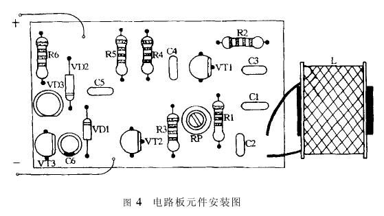 分离元件装配的金属探测器