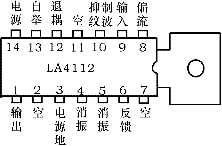 LA4112音频功率放大集成电路