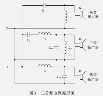 进口音箱三分频电路图图片