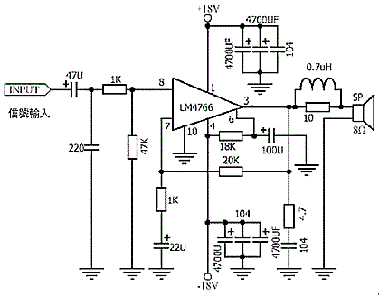 LM4766功放