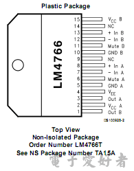 LM4766封装外形