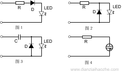 市电指示灯电路