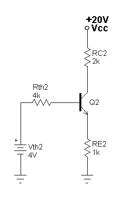 RC耦合两极放大电路直流分析