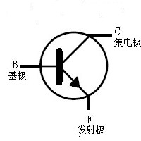 NPN型晶体三极管电路符号