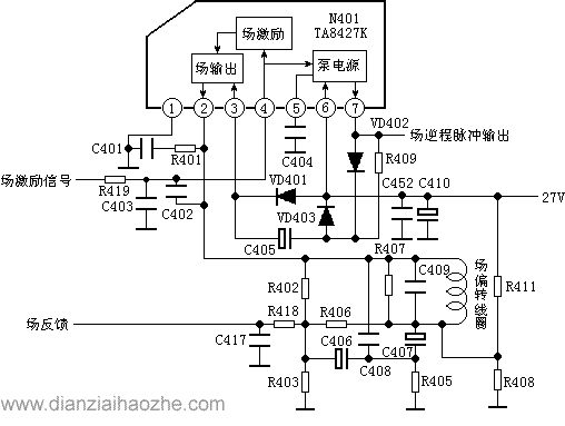 TA8427K应用电路