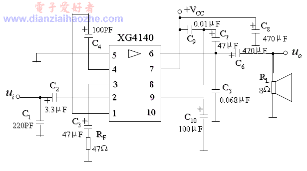 XG4140外接接线图