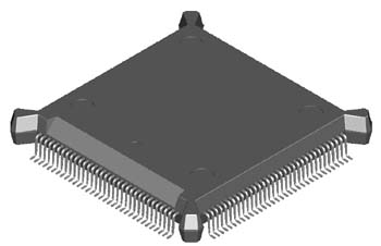 BQFP132封装-电子元件封装形式