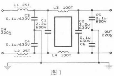 市电电源净化器（市电噪声滤波器）