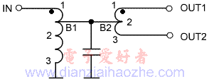 有线电视二分配器