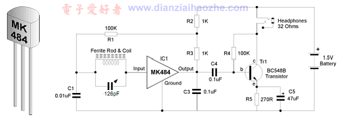 MK484典型应用电路
