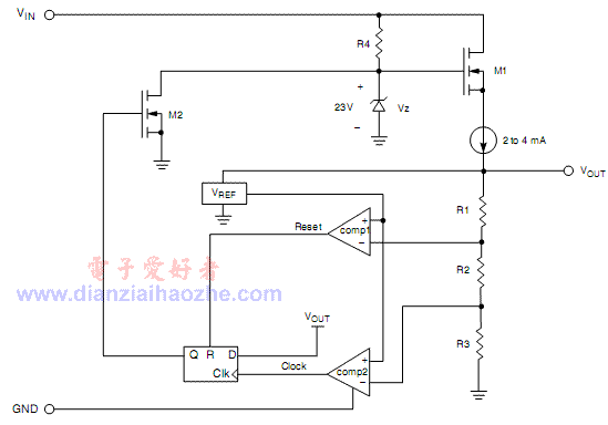 LR745高输入电压开关电源启动电路