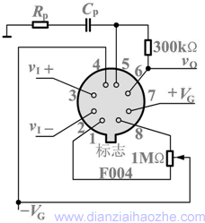 F004运放管脚顺序和接线