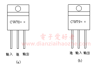 三端固定稳压器管脚排列