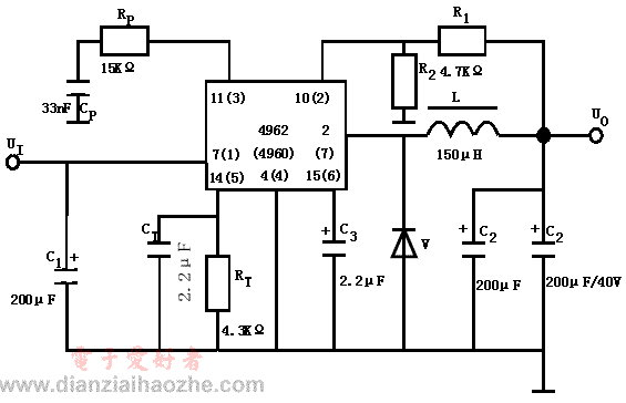 CW4960/CW4962典型应用电路