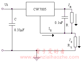 三端固定稳压器恒流源电路