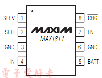 MAX1811引脚功能
