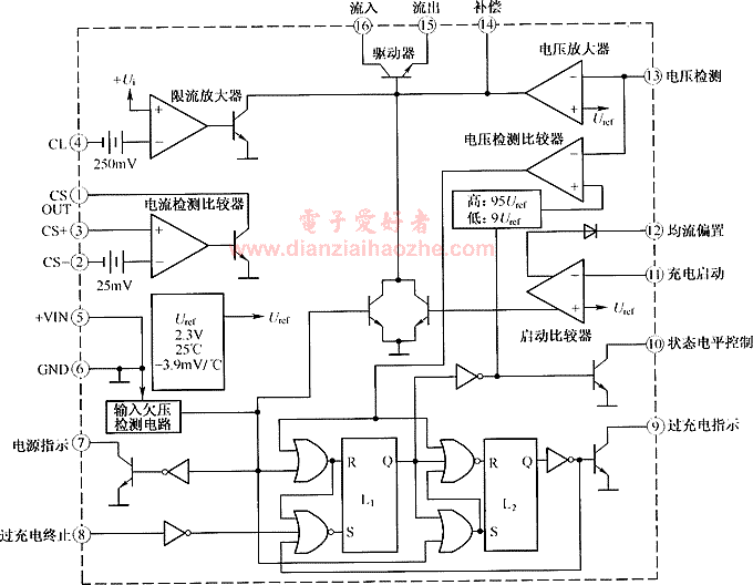 UC3906铅酸蓄电池充电管理芯片