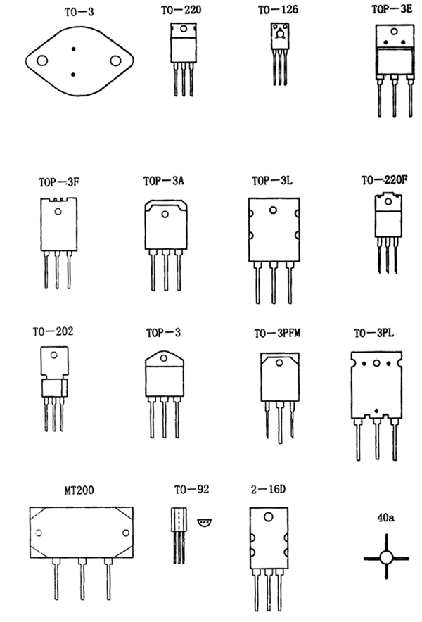 三极管常见封装