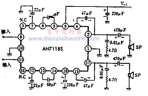 AN7118S应用电路