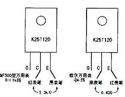 IGBT管的检测方法