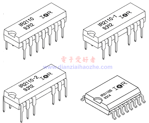 IR2110及相关型号封装外形