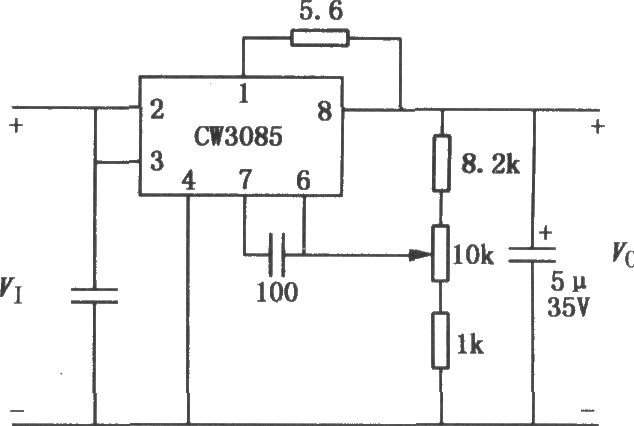 CW338/CW3085/CW105等稳压IC应用电路