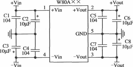 CW01/LWY10等电源集成块应用电路集