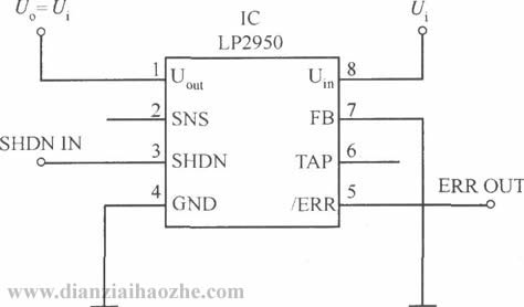 MIC2951稳压电源多功能扩展应用电路