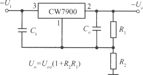 CW7900应用电路图集，与CW7800构成的正负电源电路