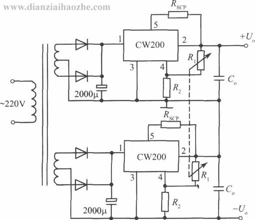 CW200在电源电路中的多种应用方法