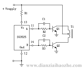 SG3525推挽输出应用