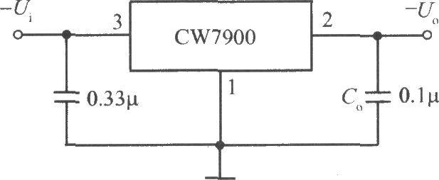 CW7900，CW1468／1568，CW1469／1569与CW1463/1563系列电源IC应用电路