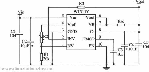 W1511/LW79A××的应用电路