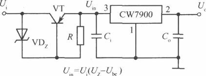 CW7900应用电路图集，与CW7800构成的正负电源电路