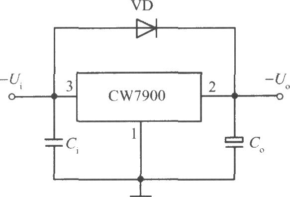 CW7900，CW1468／1568，CW1469／1569与CW1463/1563系列电源IC应用电路