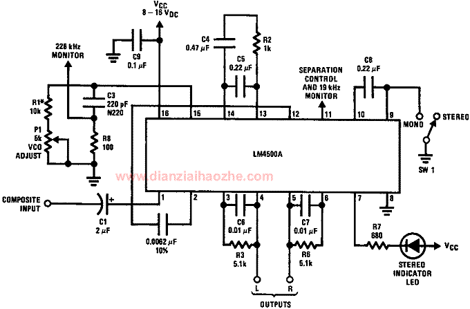 LM4500A应用电路