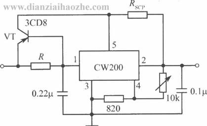 CW200扩流稳压等应用电路