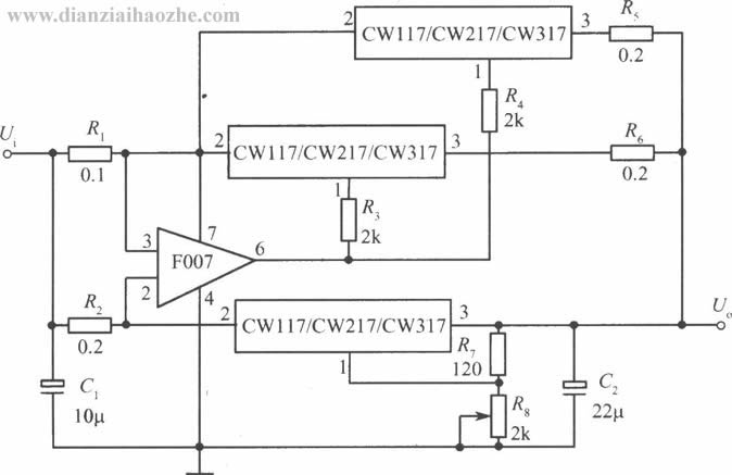 CW117/CW217/CW317应用电路（五）