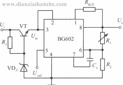 BG602集成稳压器应用电路（一）