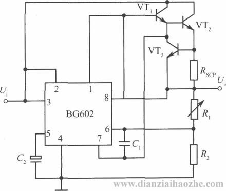 BG602集成稳压器应用电路（二）